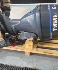 2001 Yamaha F115 HP 4-Cylinder EFI 4-Stroke 20" (L) Outboard Motor