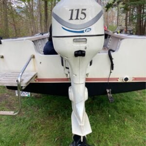 1996 Evinrude 115 HP 4-Cylinder Carbureted 2-Stroke 25" (X) Outboard Motor