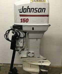 1993 Johnson 150 HP V6 Carbureted 2 Stroke 20" (Long Shaft) Outboard Motor.
