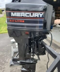 1992 Mercury 150 HP 6-Cylinder Carbureted 2-Stroke 20" (L) Outboard Motor.