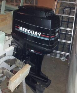 1993 Mercury 40 HP 4-Cyl Carbureted 2-Stroke 20" (L) Outboard Motor