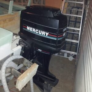 1993 Mercury 40 HP 4-Cyl Carbureted 2-Stroke 20" (L) Outboard Motor