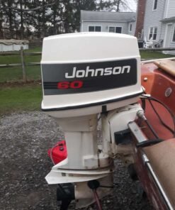 1993 Johnson 60 HP 3 Cylinder 2 Stroke 20" Standard Rotation Outboard Motor