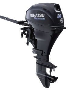2017 Tohatsu 20 HP MFS20DEFTL Outboard Motor (Power Tilt)