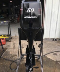 2001 Mercury 50 HP 3-Cylinder Carbureted 2-Stroke 20" (L) Outboard Motor