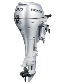 2018 Honda 20 HP 2 Cylinder Carbureted 4 Stroke 15" (Short Shaft) Tiller Outboard Motor