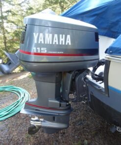 1991 Yamaha 115 HP V4 Carbureted 2 Stroke 20" Outboard Motor.