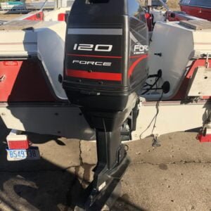 1995 Mercury/Force 120 HP 4-Cylinder Carbureted 2-Stroke 25" (X) Outboard Motor
