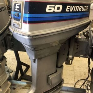 1990 Evinrude 60 HP 3 Cylinder Carbureted 2 Stroke 20" Outboard Motor