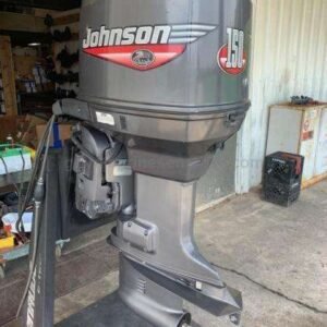 2003 Johnson 150 HP 6-Cyl Carbureted 2-Stroke 25" (X) Outboard Motor