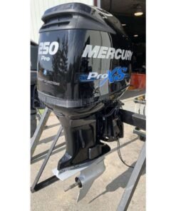2014 Mercury 250 HP ProXS 20″ Outboard Motor, Low Hours