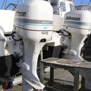 2000 Johnson 150 HP 6-Cylinder Carbureted 2-Stroke 25" (X) Outboard Motor