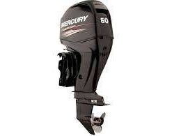 2008 Mercury 60 HP 4 Cylinder 4 Stroke 20" Bigfoot Outboard Motor.