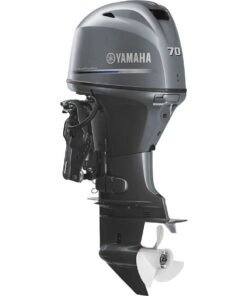 Early 90s Yamaha 70 HP 3 Cylinder Carbureted 2 Stroke 20" (Long Shaft) Outboard Motor.