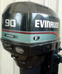 1998 Evinrude 90 HP V4 Carbureted 2-Stroke 20" (Long Shaft) Outboard Motor
