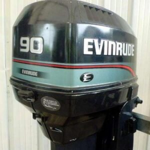 1998 Evinrude 90 HP V4 Carbureted 2-Stroke 20" (Long Shaft) Outboard Motor