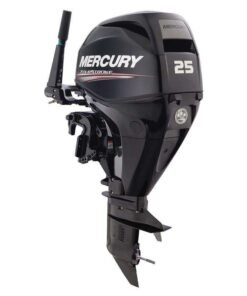 2010 Mercury 25 HP 3 Cylinder EFI 4 Stroke 20" (Long Shaft) Tiller Outboard Motor