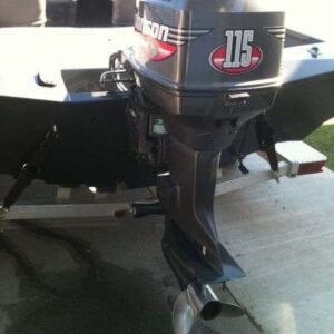 1999 Johnson 115 HP V4 Carbureted 2 Stroke 20" (Long Shaft) Outboard Motor
