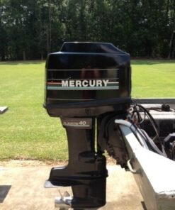 1991 Mercury 40 HP 4-Cylinder Carbureted 2-Stroke 20" (L) Outboard Motor