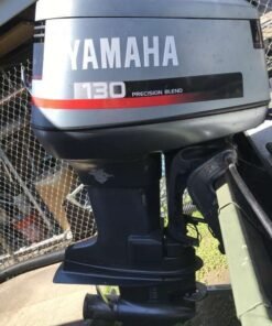 1999 Yamaha 130 HP V4 Carbureted 2-Stroke 25" (X) Outboard Motor.