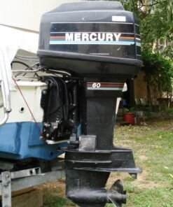 1994 Mercury 60 HP 3-Cylinder Carbureted 2-Stroke 20" (L) Outboard Motor