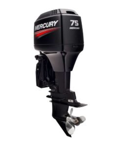 1985 Mercury 75 HP 4 Cylinder Carbureted 2 Stroke 20" (Long Shaft) Outboard Motor