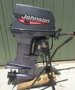 1999 Johnson 65 HP 3-Cyl Carbureted 2-Stroke 20" (L) Outboard Commercial Tiller Motor