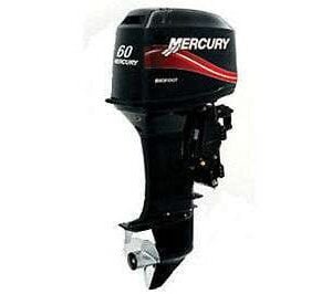 2000 Mercury 60 HP 3-Cylinder Carbureted 2-Stroke 20" (L) Outboard Motor