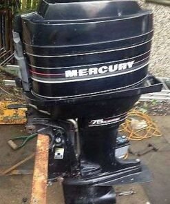 1993 Mercury 75 HP 3 Cyl Carbureted 2-Stroke 20" (L) Outboard Motor