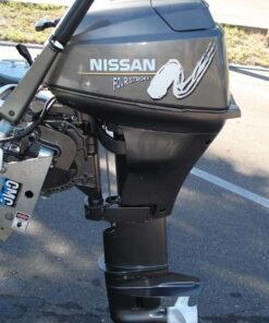 1991 Nissan 70 HP 2 Cylinder 2 Stroke 20" Standard Rotation Outboard Motor.
