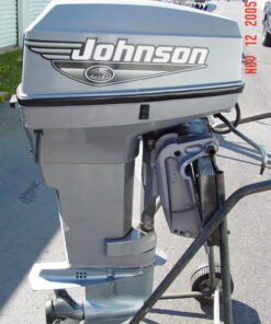 2000 Johnson 50 HP 2-Cylinder Carbureted 2-Stroke 20" (L) Outboard Motor